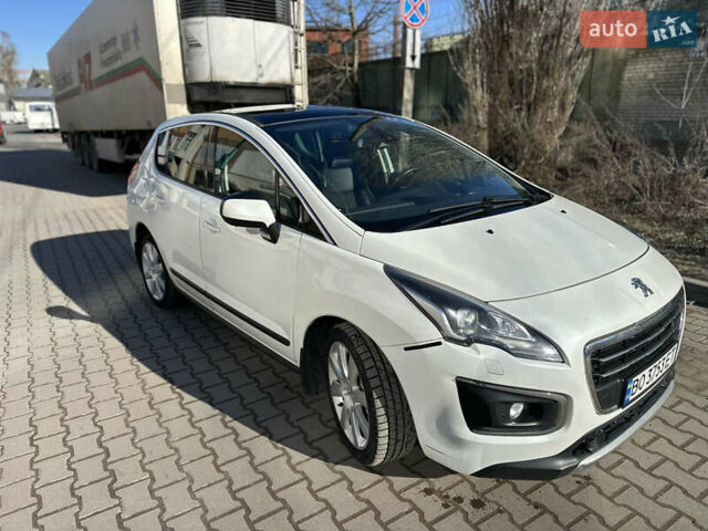 Белый Пежо 3008, объемом двигателя 1.56 л и пробегом 204 тыс. км за 10700 $, фото 4 на Automoto.ua