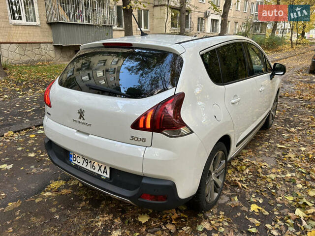 Белый Пежо 3008, объемом двигателя 1.56 л и пробегом 217 тыс. км за 12999 $, фото 9 на Automoto.ua