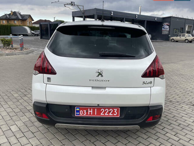 Белый Пежо 3008, объемом двигателя 2 л и пробегом 141 тыс. км за 13600 $, фото 7 на Automoto.ua