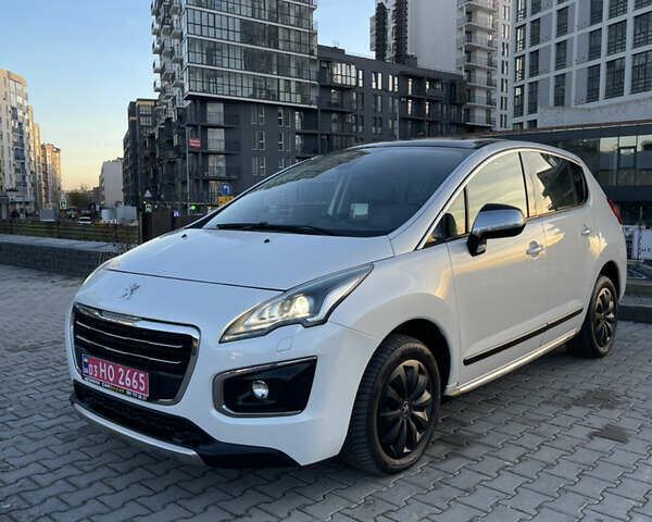 Белый Пежо 3008, объемом двигателя 1.6 л и пробегом 144 тыс. км за 11499 $, фото 1 на Automoto.ua