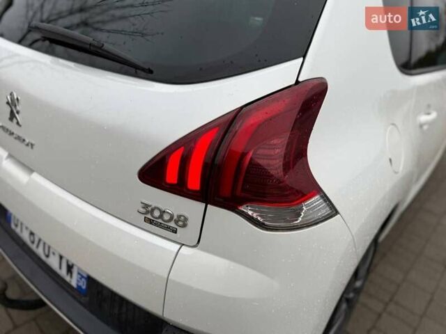 Белый Пежо 3008, объемом двигателя 1.6 л и пробегом 196 тыс. км за 13350 $, фото 35 на Automoto.ua