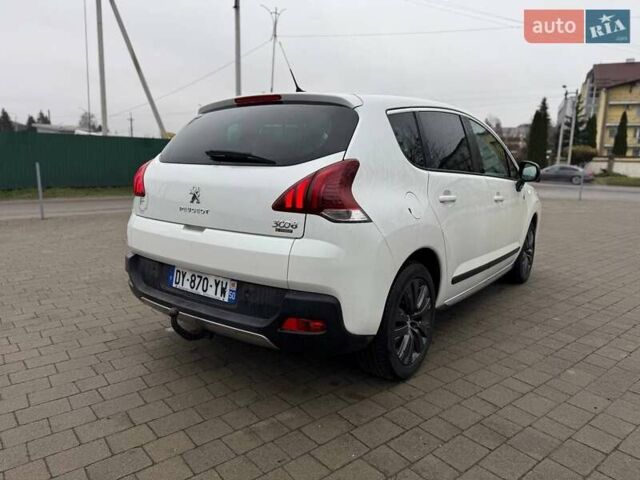 Белый Пежо 3008, объемом двигателя 1.6 л и пробегом 196 тыс. км за 13350 $, фото 12 на Automoto.ua