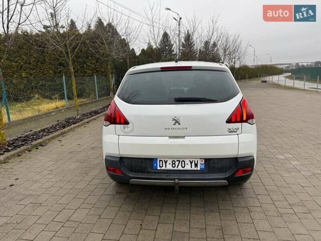 Белый Пежо 3008, объемом двигателя 1.6 л и пробегом 196 тыс. км за 13350 $, фото 24 на Automoto.ua