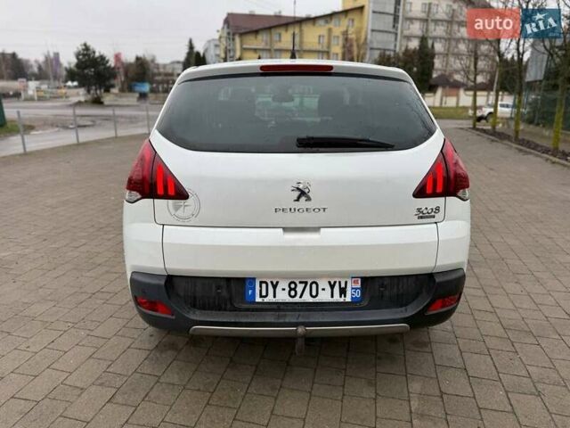 Белый Пежо 3008, объемом двигателя 1.6 л и пробегом 196 тыс. км за 13350 $, фото 21 на Automoto.ua