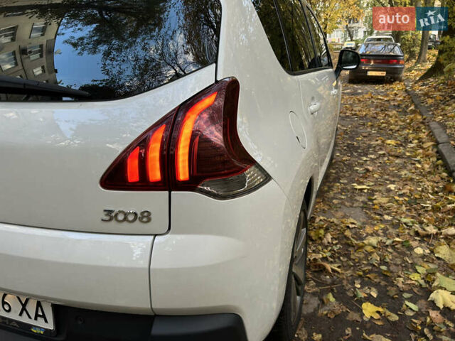 Белый Пежо 3008, объемом двигателя 1.56 л и пробегом 217 тыс. км за 12999 $, фото 10 на Automoto.ua