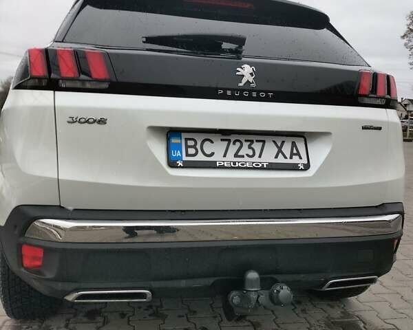 Белый Пежо 3008, объемом двигателя 1.56 л и пробегом 115 тыс. км за 18900 $, фото 6 на Automoto.ua