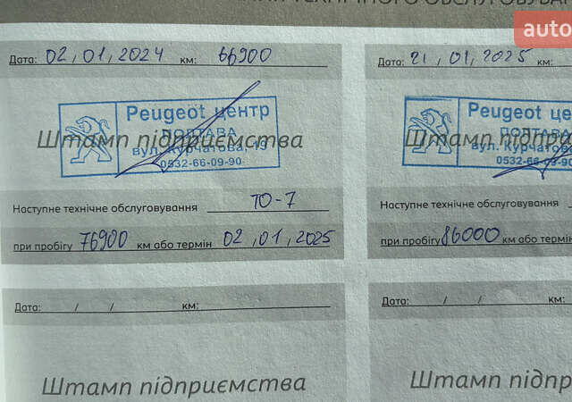 Білий Пежо 3008, об'ємом двигуна 2 л та пробігом 81 тис. км за 22900 $, фото 28 на Automoto.ua