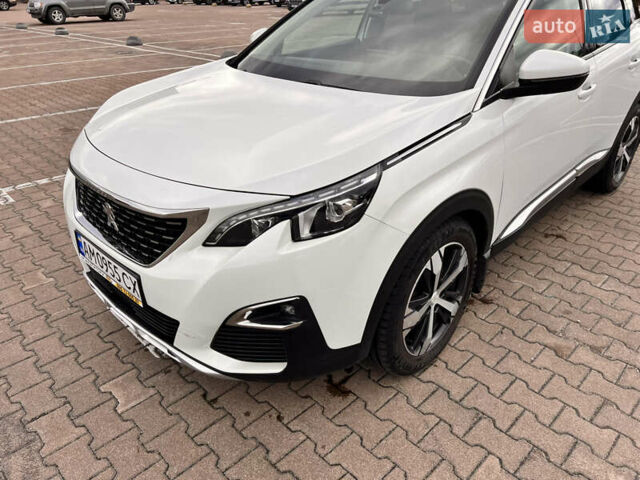 Белый Пежо 3008, объемом двигателя 2 л и пробегом 91 тыс. км за 25000 $, фото 1 на Automoto.ua