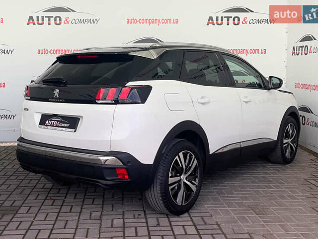 Белый Пежо 3008, объемом двигателя 1.5 л и пробегом 144 тыс. км за 20950 $, фото 2 на Automoto.ua