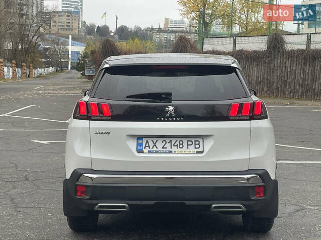 Білий Пежо 3008, об'ємом двигуна 2 л та пробігом 81 тис. км за 24900 $, фото 6 на Automoto.ua