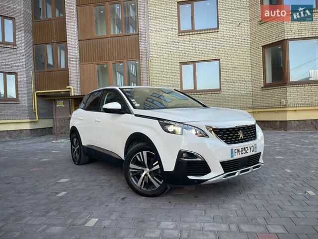 Белый Пежо 3008, объемом двигателя 1.5 л и пробегом 178 тыс. км за 21300 $, фото 76 на Automoto.ua