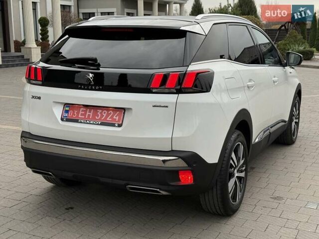 Белый Пежо 3008, объемом двигателя 1.5 л и пробегом 186 тыс. км за 21300 $, фото 12 на Automoto.ua