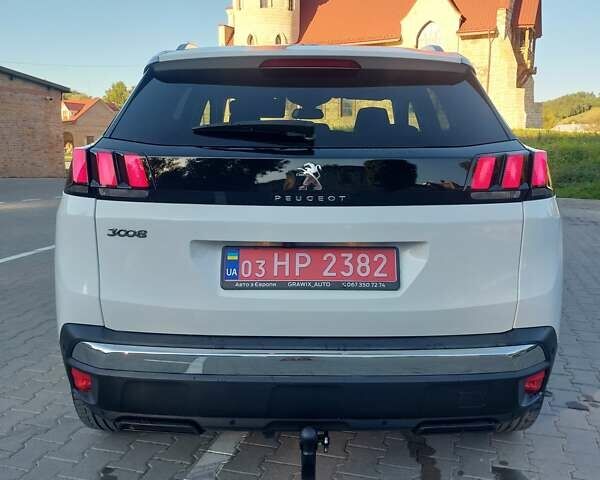 Білий Пежо 3008, об'ємом двигуна 1.5 л та пробігом 155 тис. км за 20750 $, фото 11 на Automoto.ua