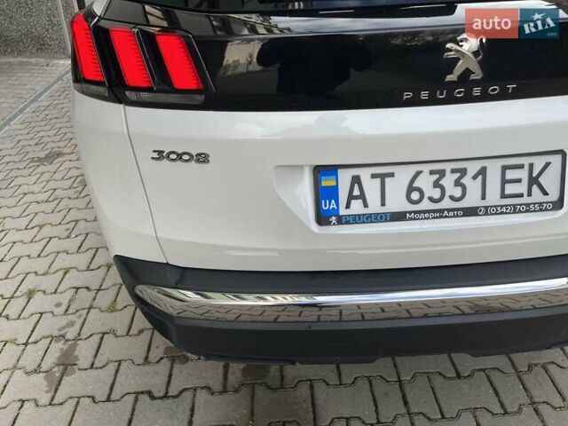 Пежо 3008 2020 у Івано-Франківську на Automoto.ua Білий Пежо 3008, об'ємом двигуна 2 л та пробігом 41 тис. км за 25000 $, фото 17 на Automoto.ua