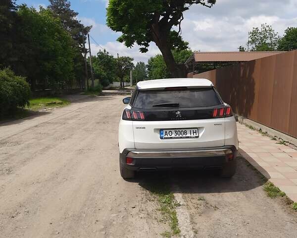 Белый Пежо 3008, объемом двигателя 1.6 л и пробегом 152 тыс. км за 26499 $, фото 5 на Automoto.ua
