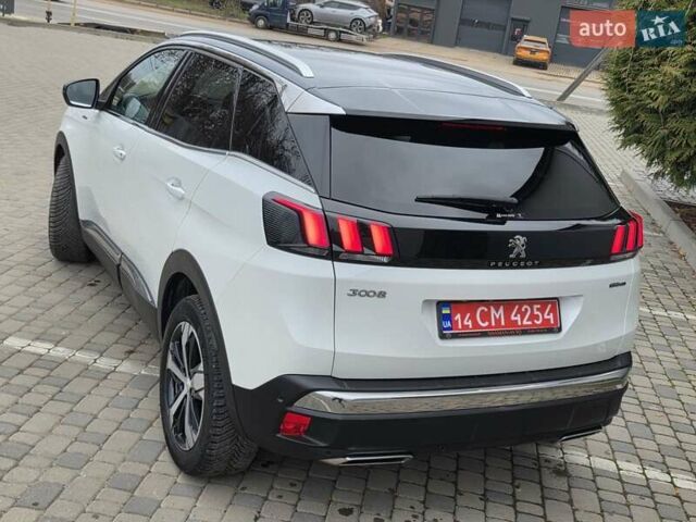 Белый Пежо 3008, объемом двигателя 1.5 л и пробегом 162 тыс. км за 21750 $, фото 25 на Automoto.ua