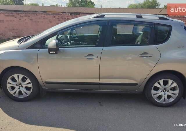 Бежевый Пежо 3008, объемом двигателя 1.56 л и пробегом 87 тыс. км за 9550 $, фото 6 на Automoto.ua