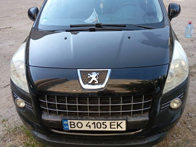 Черный Пежо 3008, объемом двигателя 1.6 л и пробегом 218 тыс. км за 6400 $, фото 2 на Automoto.ua