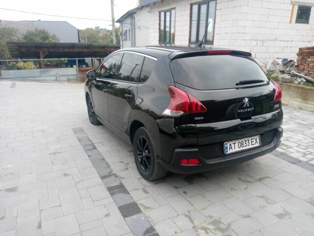 Черный Пежо 3008, объемом двигателя 1.6 л и пробегом 216 тыс. км за 12000 $, фото 1 на Automoto.ua
