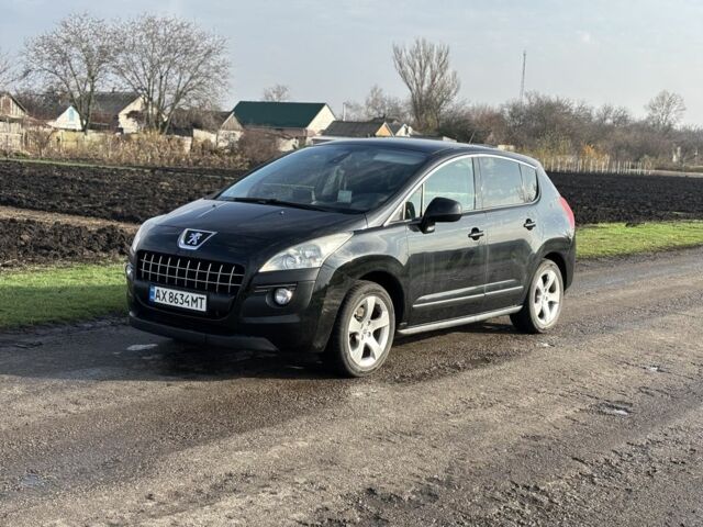 Черный Пежо 3008, объемом двигателя 1.6 л и пробегом 210 тыс. км за 6500 $, фото 1 на Automoto.ua