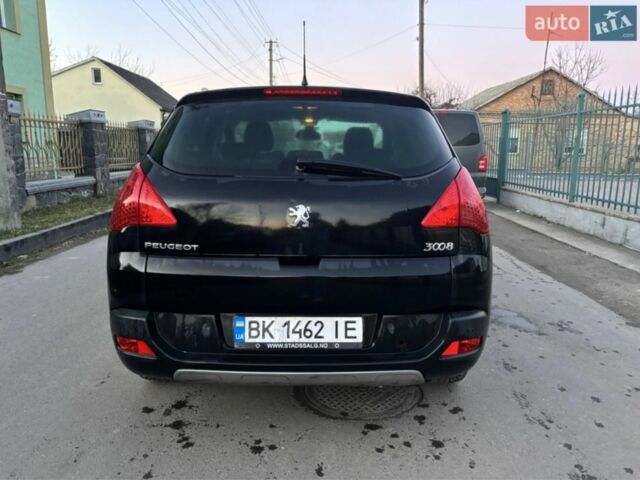 Черный Пежо 3008, объемом двигателя 1.6 л и пробегом 224 тыс. км за 7500 $, фото 3 на Automoto.ua