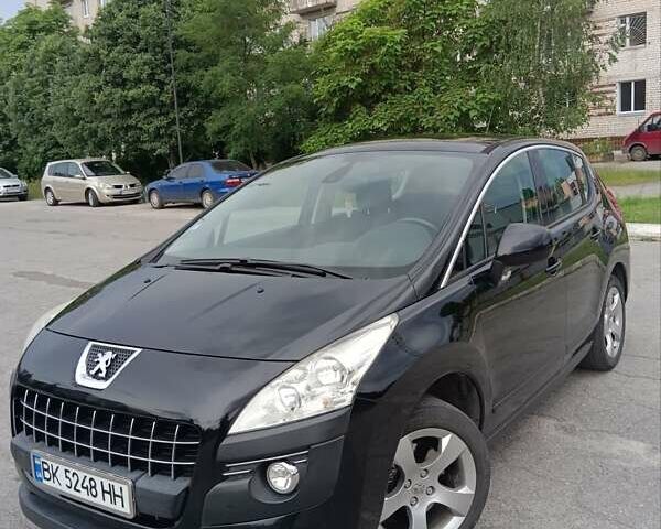 Черный Пежо 3008, объемом двигателя 2 л и пробегом 242 тыс. км за 8400 $, фото 4 на Automoto.ua