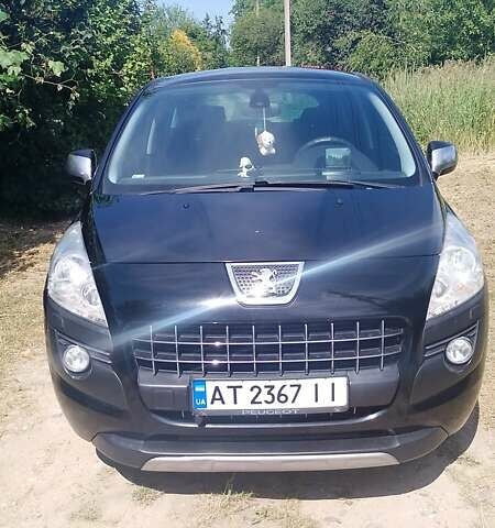 Черный Пежо 3008, объемом двигателя 1.56 л и пробегом 226 тыс. км за 8200 $, фото 3 на Automoto.ua