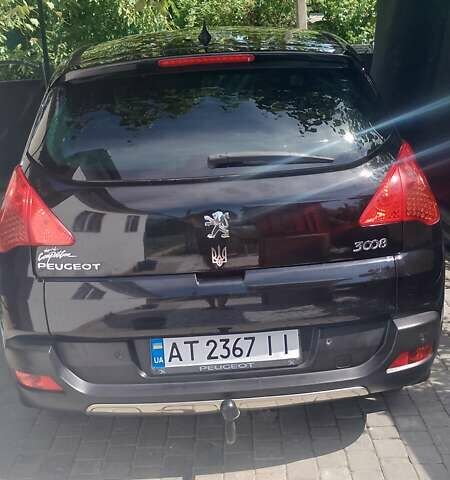 Черный Пежо 3008, объемом двигателя 1.56 л и пробегом 226 тыс. км за 8200 $, фото 2 на Automoto.ua