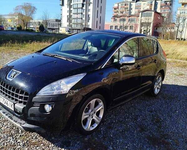 Черный Пежо 3008, объемом двигателя 1.6 л и пробегом 118 тыс. км за 8000 $, фото 12 на Automoto.ua