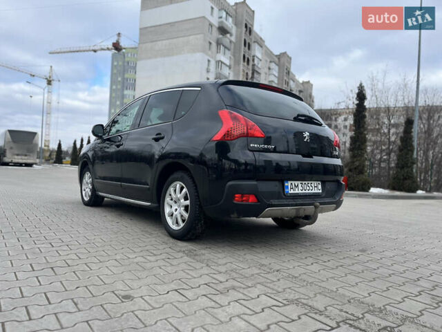 Черный Пежо 3008, объемом двигателя 1.56 л и пробегом 230 тыс. км за 7300 $, фото 16 на Automoto.ua