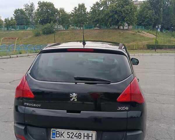 Черный Пежо 3008, объемом двигателя 2 л и пробегом 242 тыс. км за 8400 $, фото 3 на Automoto.ua