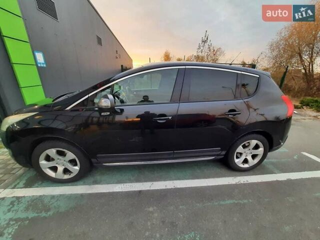 Черный Пежо 3008, объемом двигателя 1.6 л и пробегом 266 тыс. км за 7600 $, фото 1 на Automoto.ua