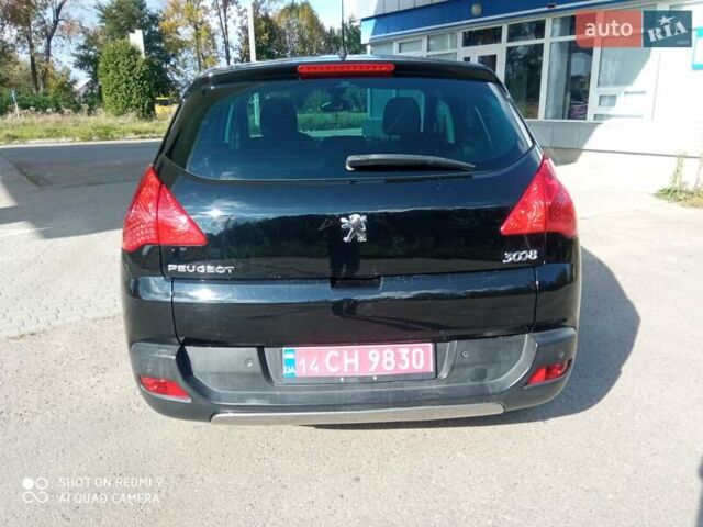 Черный Пежо 3008, объемом двигателя 1.6 л и пробегом 260 тыс. км за 8100 $, фото 7 на Automoto.ua