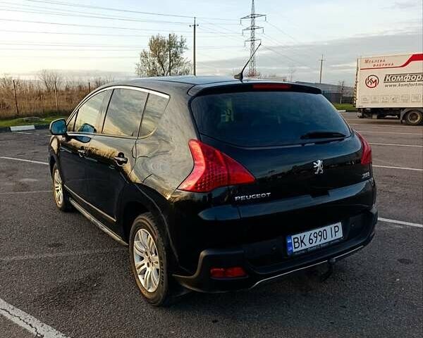 Черный Пежо 3008, объемом двигателя 1.56 л и пробегом 236 тыс. км за 7700 $, фото 6 на Automoto.ua