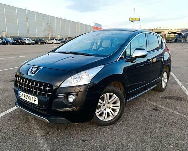 Черный Пежо 3008, объемом двигателя 1.56 л и пробегом 236 тыс. км за 7700 $, фото 1 на Automoto.ua