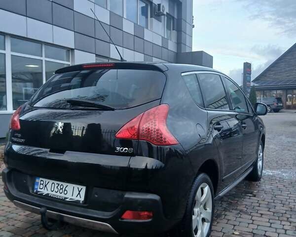 Чорний Пежо 3008, об'ємом двигуна 1.56 л та пробігом 290 тис. км за 7300 $, фото 2 на Automoto.ua