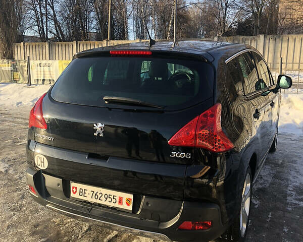 Черный Пежо 3008, объемом двигателя 1.6 л и пробегом 66 тыс. км за 6500 $, фото 19 на Automoto.ua