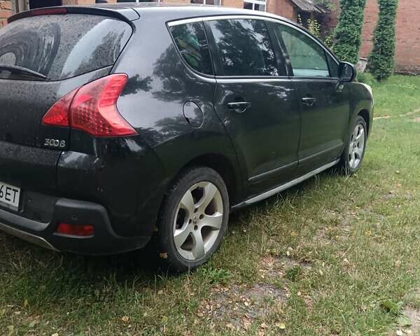 Черный Пежо 3008, объемом двигателя 1.56 л и пробегом 278 тыс. км за 7500 $, фото 4 на Automoto.ua
