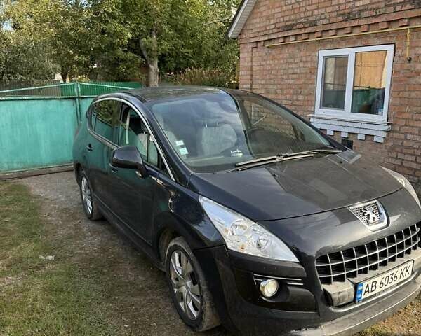 Черный Пежо 3008, объемом двигателя 1.6 л и пробегом 215 тыс. км за 7900 $, фото 6 на Automoto.ua