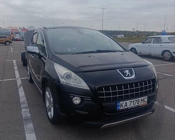 Черный Пежо 3008, объемом двигателя 2 л и пробегом 260 тыс. км за 10900 $, фото 1 на Automoto.ua