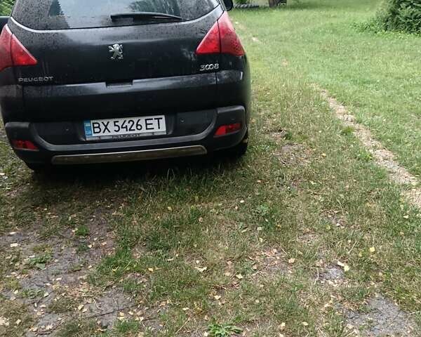Черный Пежо 3008, объемом двигателя 1.56 л и пробегом 278 тыс. км за 7500 $, фото 5 на Automoto.ua