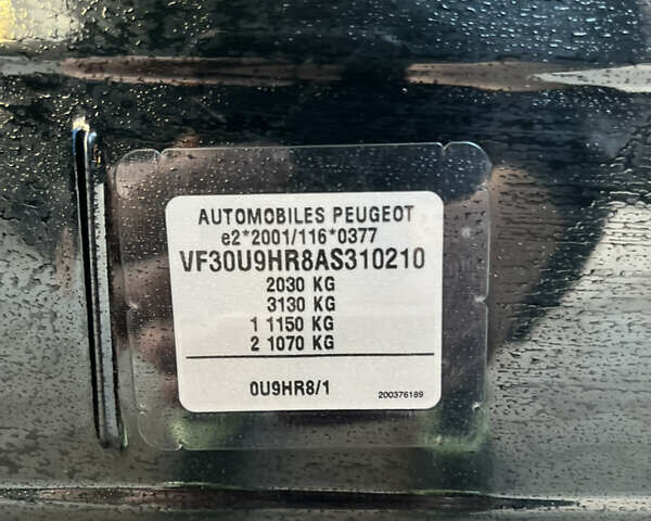 Чорний Пежо 3008, об'ємом двигуна 1.56 л та пробігом 263 тис. км за 8800 $, фото 57 на Automoto.ua