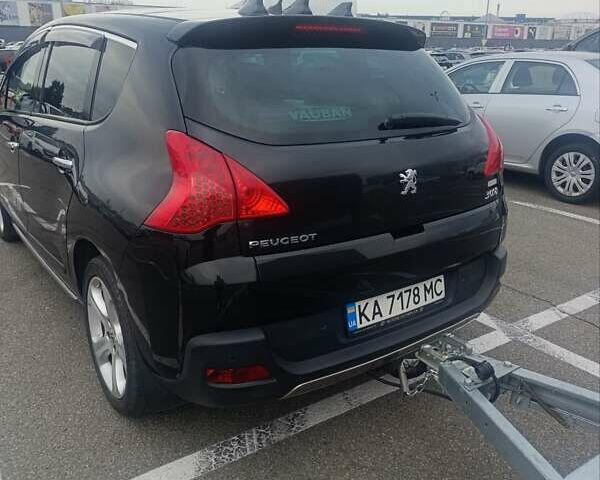 Черный Пежо 3008, объемом двигателя 2 л и пробегом 260 тыс. км за 10900 $, фото 7 на Automoto.ua