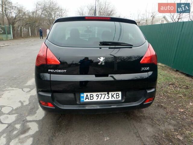Черный Пежо 3008, объемом двигателя 2 л и пробегом 255 тыс. км за 9999 $, фото 1 на Automoto.ua
