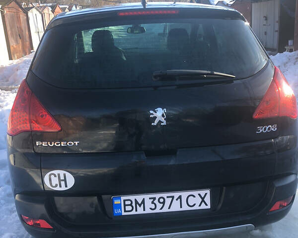 Черный Пежо 3008, объемом двигателя 1.6 л и пробегом 66 тыс. км за 6500 $, фото 12 на Automoto.ua