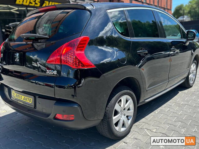 Черный Пежо 3008, объемом двигателя 1.6 л и пробегом 237 тыс. км за 9200 $, фото 5 на Automoto.ua