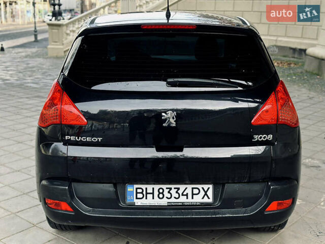 Черный Пежо 3008, объемом двигателя 1.6 л и пробегом 118 тыс. км за 5900 $, фото 4 на Automoto.ua