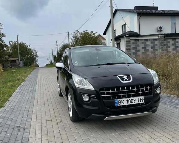 Черный Пежо 3008, объемом двигателя 2 л и пробегом 281 тыс. км за 8200 $, фото 3 на Automoto.ua