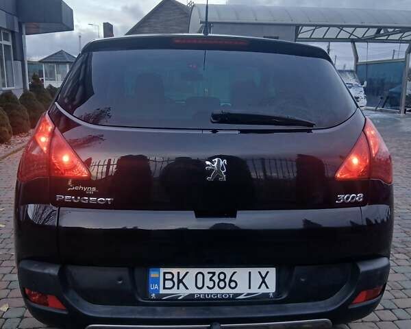 Чорний Пежо 3008, об'ємом двигуна 1.56 л та пробігом 290 тис. км за 7300 $, фото 3 на Automoto.ua