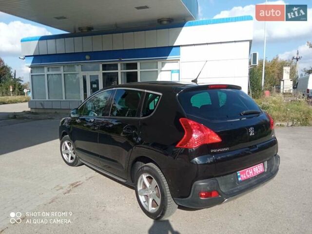 Черный Пежо 3008, объемом двигателя 1.6 л и пробегом 260 тыс. км за 8100 $, фото 1 на Automoto.ua